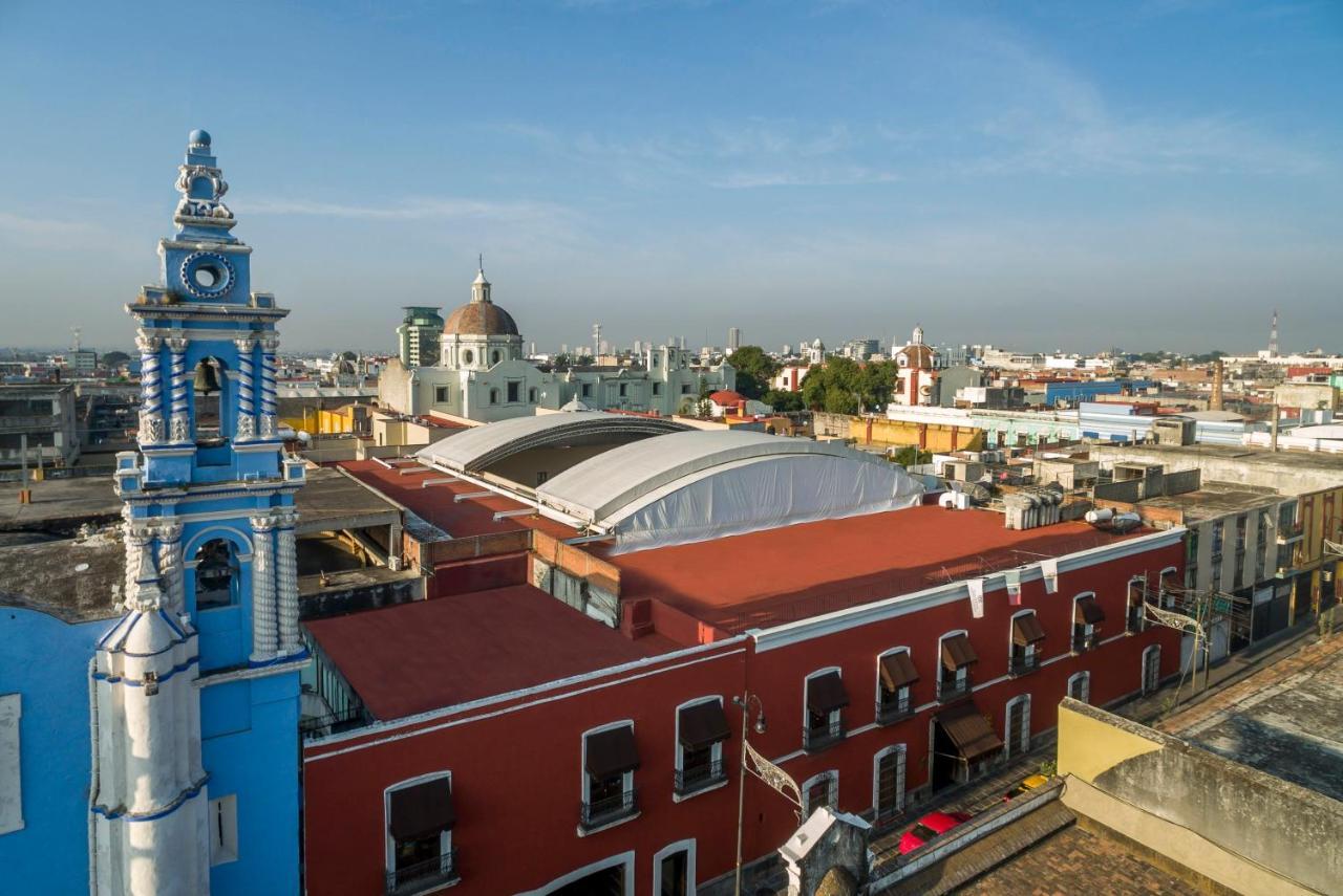 Hotel Quinta Real Puebla de Zaragoza Esterno foto View of the city of Puebla from the roof of the Museo Casa de Morelos