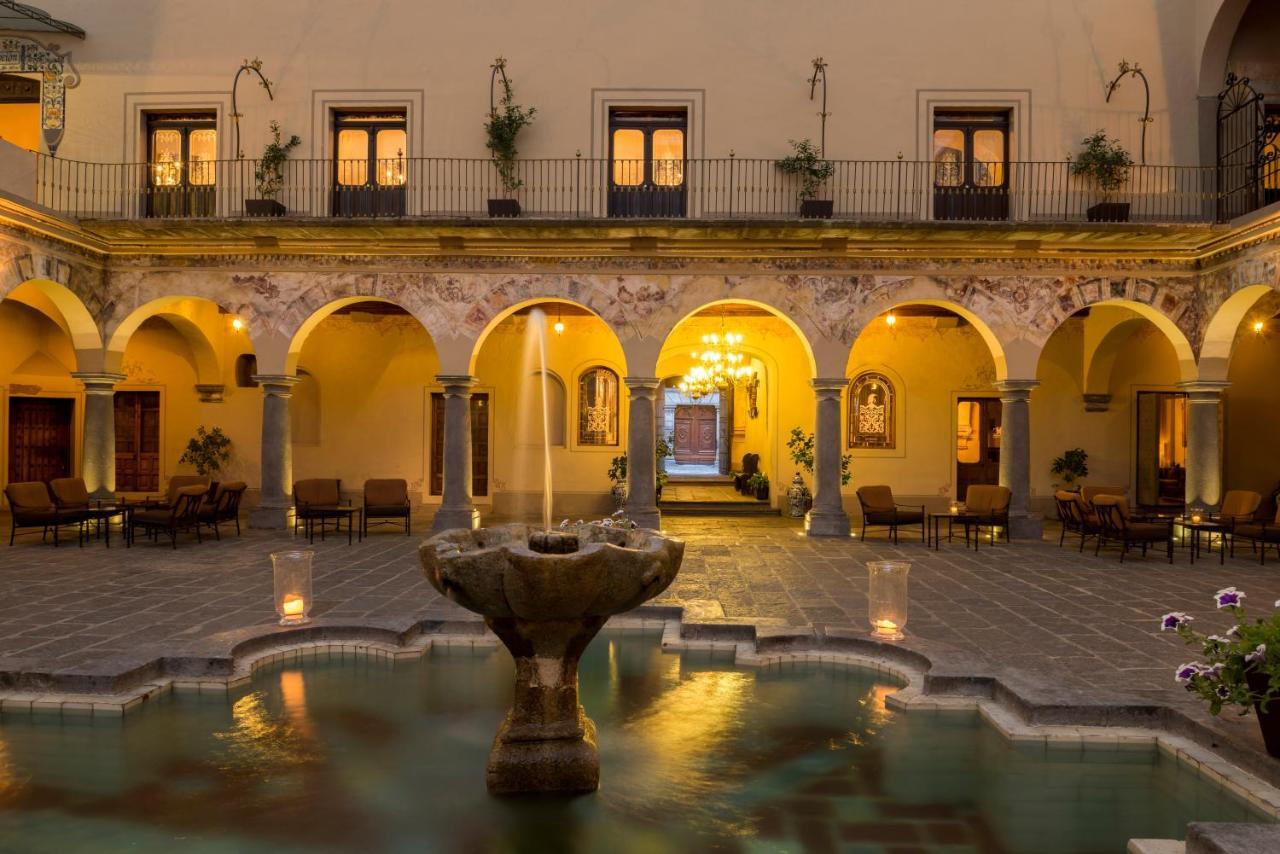 Hotel Quinta Real Puebla de Zaragoza Esterno foto The interior of the hotel