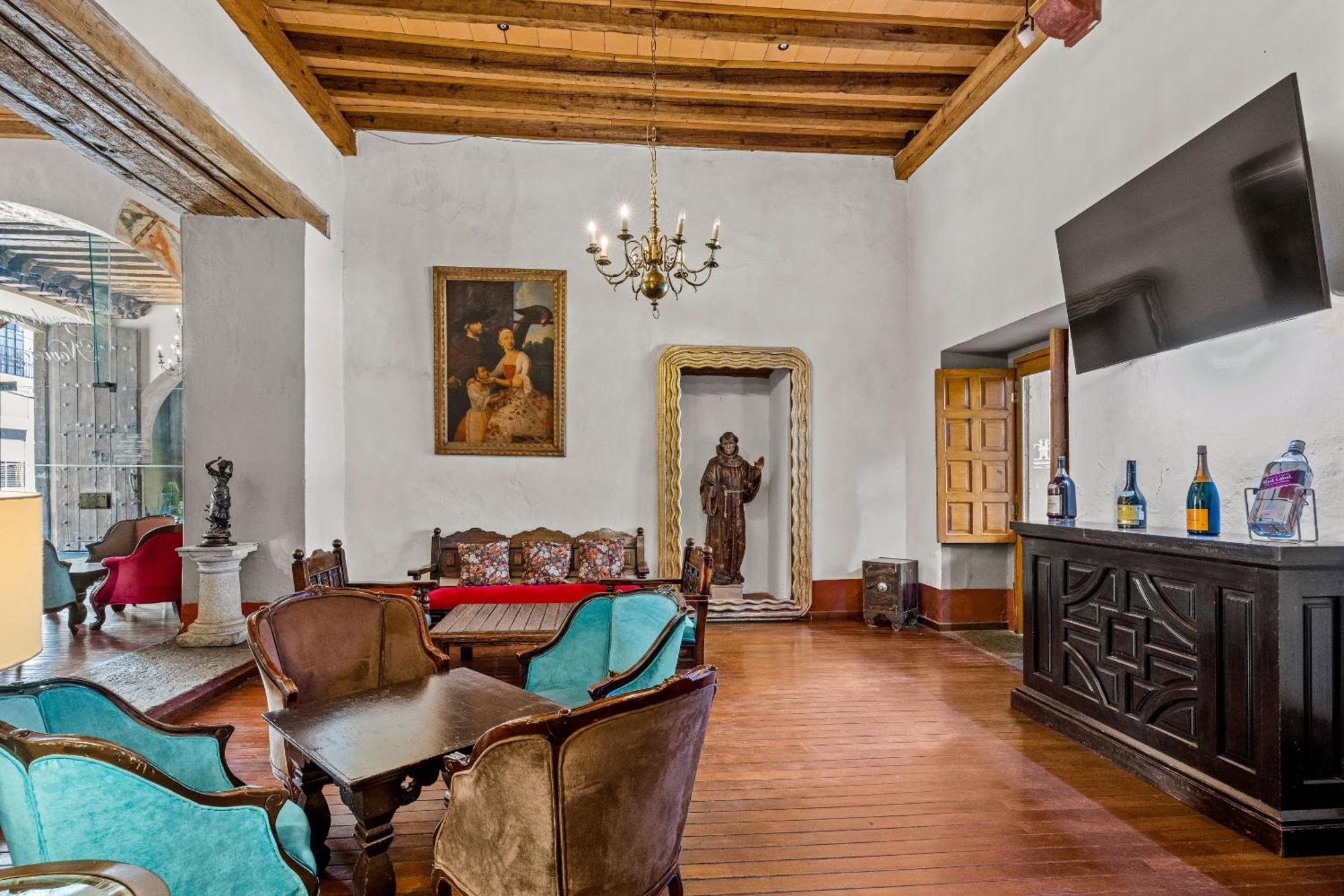 Hotel Quinta Real Puebla de Zaragoza Esterno foto Interior of the house